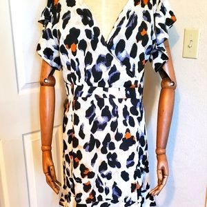 Faux Wrap Dress